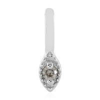 Zilveren hanger met een I2 (H) Diamant