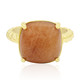 Zilveren ring met een Honing Jadeiet (Annette)
