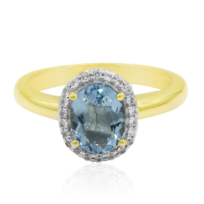 Verbazingwekkend Gouden ring met een Medina Aquamarijn-4605HB | Juwelo sieraden QB-99