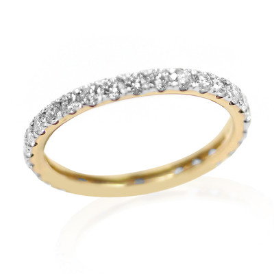 Gouden ring met VS2 (G) Candadese Diamanten