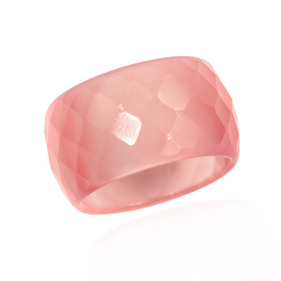 Ring met een Roze Agaat