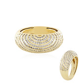 Gouden ring met een SI2 (H) Diamant (de Melo)