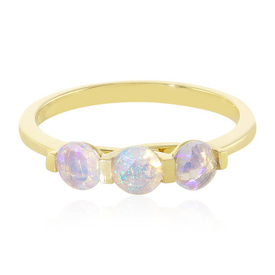 Gouden ring met Welo-opalen