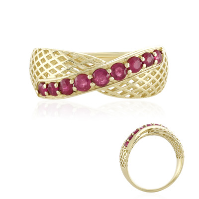 Gouden ring met robijnen (Ornaments by de Melo)
