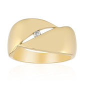 Zilveren ring met een Diamant SI1 (G) (Annette)