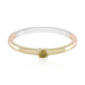 Gouden ring met een I2 Gele Diamant
