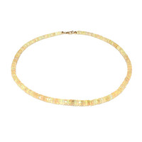 Gouden halsketting met AAA Welo-opalen (AMAYANI)