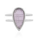 Zilveren ring met een lavendel amethist