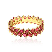 Gouden ring met Rode Burmese Spinellen (de Melo)