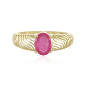 Gouden ring met een Madagaskar Roze Saffier (Ornaments by de Melo)