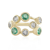 Gouden ring met Russische smaragden (Adela Gold)