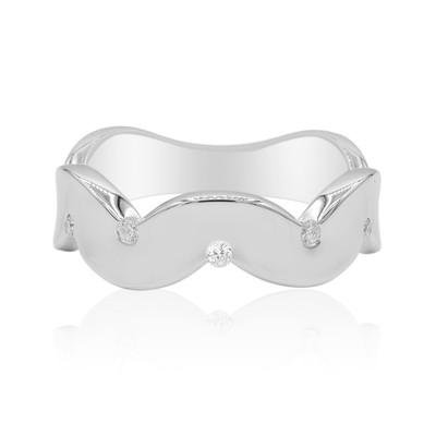 Zilveren ring met I1 (G) Diamanten (Annette)