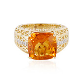 Gouden ring met een Madeira citrien (Ornaments by de Melo)