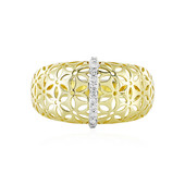 Gouden ring met I1 (I) Diamanten (Ornaments by de Melo)