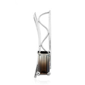 Zilveren hanger met een meerkleurige-kwarts (MONOSONO COLLECTION)