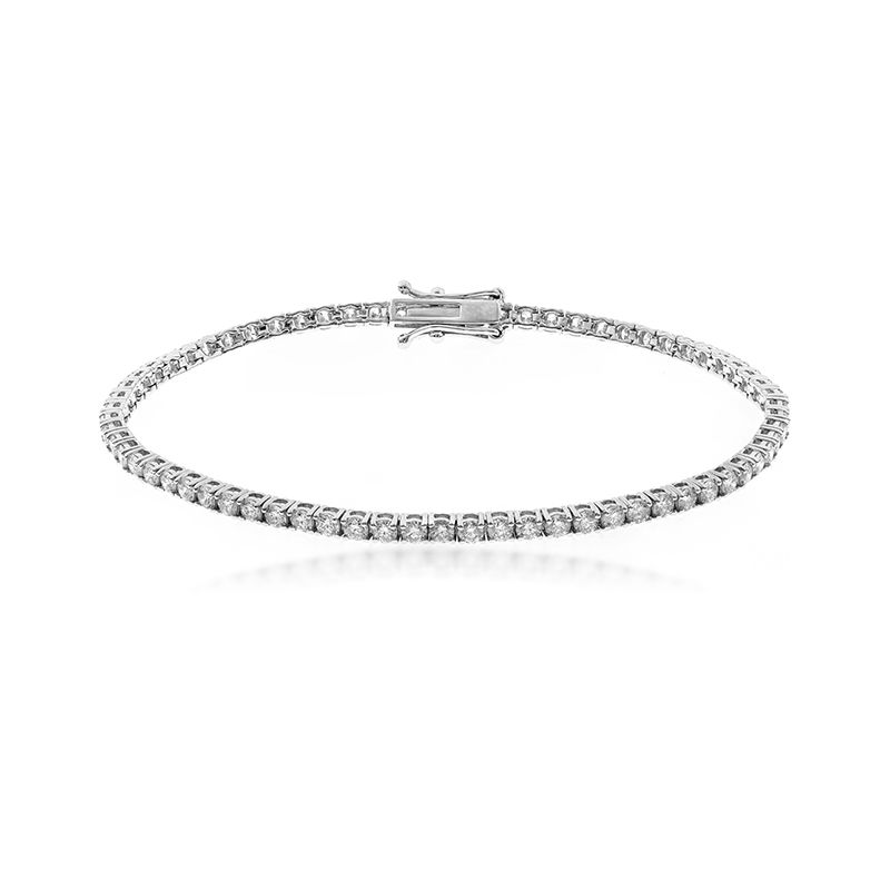 tiran makkelijk te gebruiken Likeur Gouden armband met I1 (H) Diamanten (CIRARI)-5688KY | Juwelo sieraden