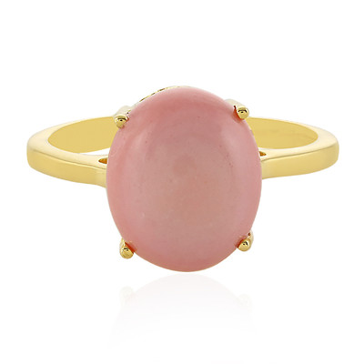 Zilveren ring met een Australische Roze Opaal