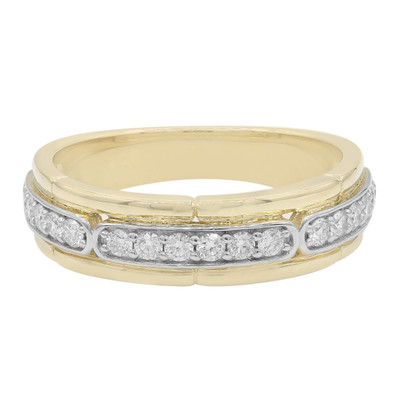 Gouden ring met SI1 (H) Diamanten (Annette)