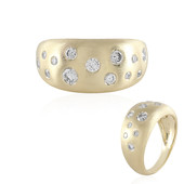 Gouden ring met een I2 (I) Diamant (de Melo)