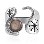 Zilveren ring met een parelmoer (TPC)