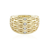 Gouden ring met I2 (I) Diamanten (Ornaments by de Melo)