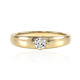 Gouden ring met een VS1-Diamant (F) (adamantes [!])