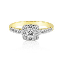 Gouden ring met een IF Diamant (D)