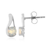 Zilveren oorbellen met Welo-opalen