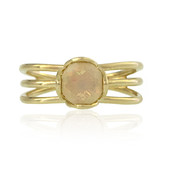 Gouden ring met een AAA Welo-opaal (de Melo)