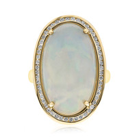 Gouden ring met een AAA Welo-opaal (CIRARI)