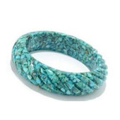 Armband met een Turquoise mozaïek (Dallas Prince Designs)