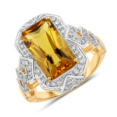 Gouden ring met een gouden beril (SUHANA)