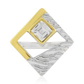 Zilveren ring met een zirkoon (MONOSONO COLLECTION)