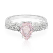 Zilveren ring met een roze koper toemalijn (Cavill)