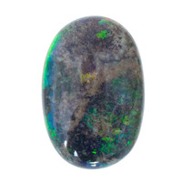Edelsteen met een Andamooka Matrix Opaal
