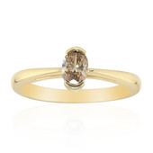 Gouden ring met een I3 Argyle-Cognac-Diamant (Mark Tremonti)