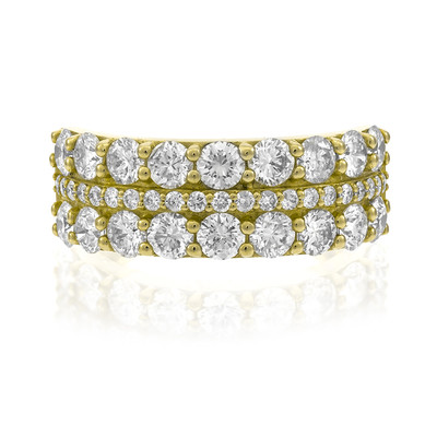 Gouden ring met SI2 (H) Diamanten (CIRARI)