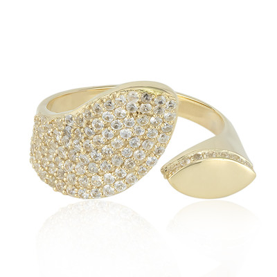 Gouden ring met zirkonen (Adela Gold)