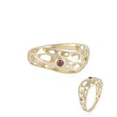 Gouden ring met een I1 Rode Diamant (Ornaments by de Melo)