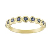 Gouden ring met Blauwe Ceylon saffieren