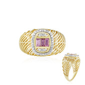 Gouden ring met roze saffieren (Ornaments by de Melo)