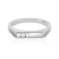 Zilveren ring met I2 (H) Diamanten (de Melo)