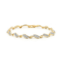 Gouden armband met Diamanten SI2 (G)