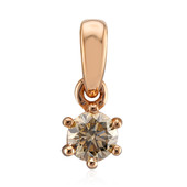 Gouden hanger met een VS1 Argyle-Rose de France-Diamant (Annette)