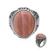 Zilveren ring met een Australische Roze Opaal (Art of Nature)
