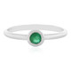 Zilveren ring met een Zambia-smaragd