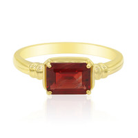 Gouden ring met een Rode Tibetaniet (Adela Gold)