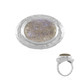 Zilveren ring met een labradoriet (MONOSONO COLLECTION)