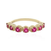 Gouden ring met roze toermalijnen (Adela Gold)