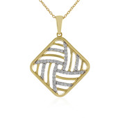 Gouden halsketting met Loepzuivere (F) Diamanten (LUCENT DIAMONDS)